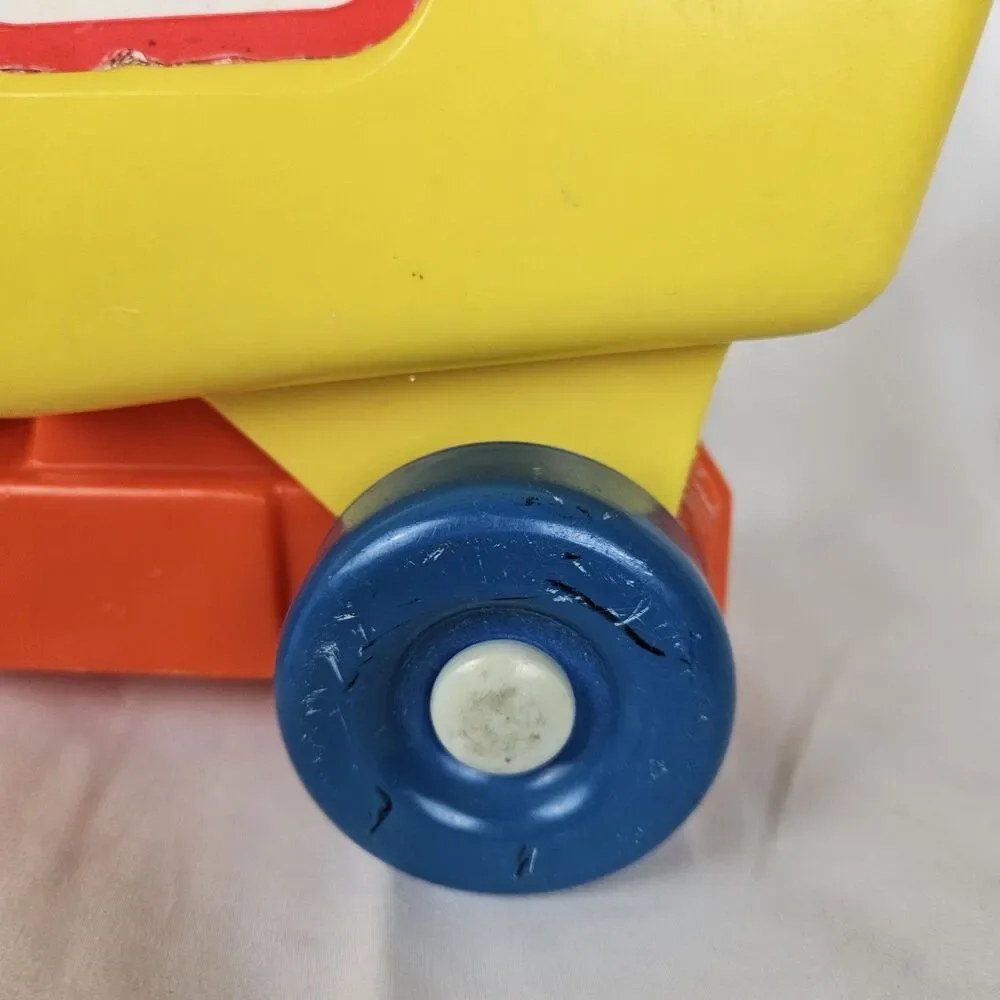 Little Tikes Yellow and Orange Dump Truck Toy Vintage